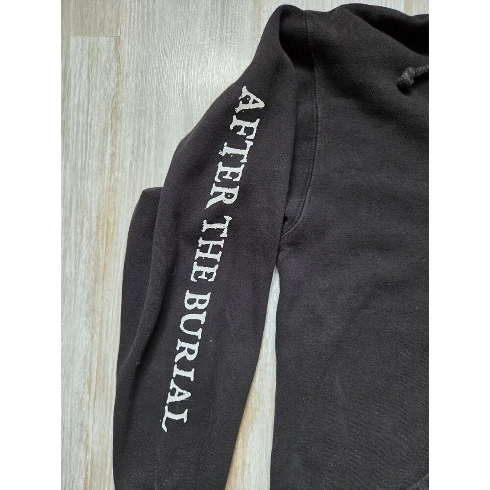 Independent Trading Co After The Burial Black Graphic Pullover Hoodie Mens Sz XL